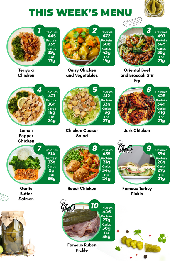 Pick Your Meals! - 10 Meal Plan
